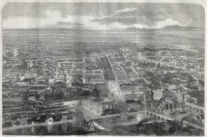 View of the City of Berlin in 1858. by Unknown artist