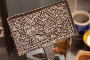 Waffle iron, last quarter of 19th century by Unknown artist