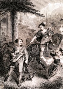 William Tell is Said to Have Shot the Bailiff Gessler in the Patriotic Swiss Legend by Unknown artist