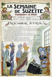 Young People Visiting an Elderly Lady, Cover Illustration of 