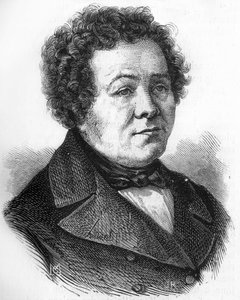 Portrait of Adolphe Crémieux (1796-1880), French politician by Unknown artist