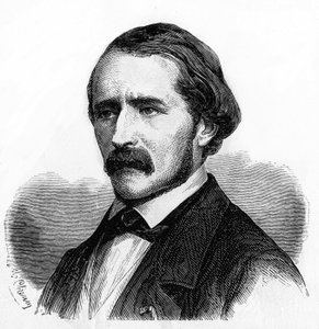 Portrait of Emile Saisset, French philosopher (1814-1863)