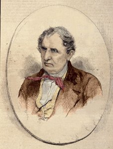 Portrait of James Fenimore Cooper, American novelist