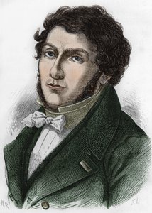 Portrait of Jean François Champollion, called Champollion the Young, French Egyptologist (1790-1832) by Unknown artist
