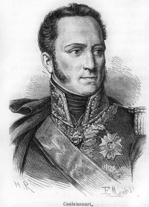 Portrait of Le Marquis de Caulaincourt (1773-1827), Duke of Vicenza, French General and Diplomat