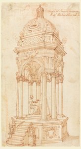 Catafalque of the Bolognese Artist Elisabetta Sirani, 1665 by Unknown artistUnknown artist