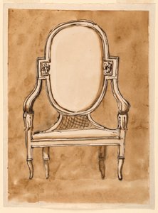 Chair, 1780–90 by Unknown artistUnknown artist