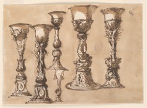 Chalice Designs, late 18th century by Unknown artistUnknown artist