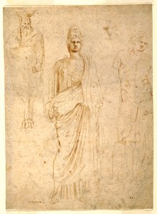 Classical Figures, ca. 1550 by Unknown artistUnknown artist