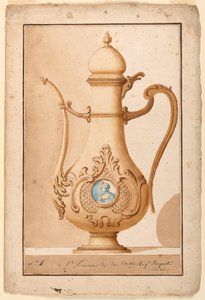 Coffeepot with Enamelled Medallion by Unknown artistUnknown artist