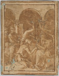 Copy of the Crowning with Thorns in the Small Passion by Albrecht Durer by Unknown artistUnknown artist