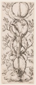 Grotesque Ornament, ca. 1653 by Unknown artistUnknown artist