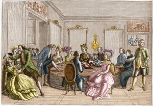 Demonstration by Frederic Antoine Mesmer (Franz Anton Mesmer) by Unknown artist