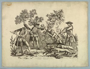 A Boar Hunt by Unknown artist