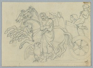 A Chariot Procession by Unknown artist