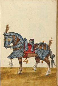 A Horse in Armor by Unknown artist