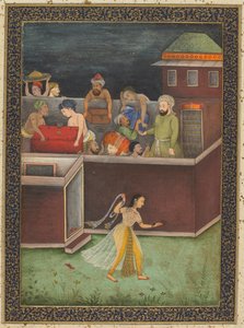 A House Burgled at Night by Unknown artist