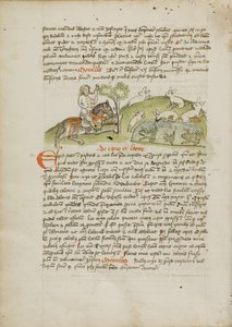 A Hunter on Horseback Hunting Hare