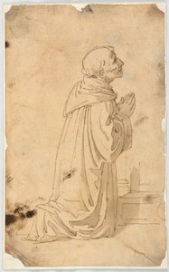 A Praying Monk