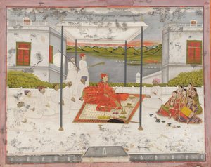 A Prince Holding an Audience by Unknown artist