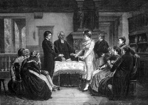 A Protestant marriage in Alsace