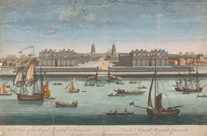 A View of the Royal Hospital at Greenwich by Unknown artist