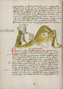 A Woman in Prayer and a Snake on a Nearby Hillock; A Man Trying to Kill a Snake with an Axe by Unknown artist