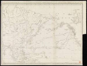 A Chart of the Northern Pacific Ocean Containing the NE Coast of Asia & NW Coast of America Explored in 1778 & 1779 by Captain Cook and Further Explored in 1788 & 1789 by John Meares by Unknown artist