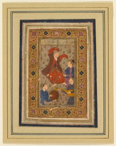 A Dancing Dervish and Three Musicians, from a Divan (Collected Poems) of Urfi