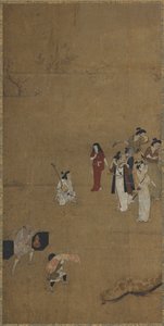 A Picnic Party: Musicians and Attendants by Unknown artist
