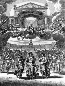 A Scene by Alceste by Jean Baptiste Lully (Giovanni Battista Lulli) (1632-1687) by Unknown artist