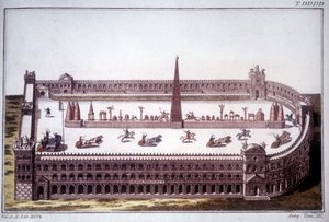 A tank race at Cirque Maxime (Circo Massimo)