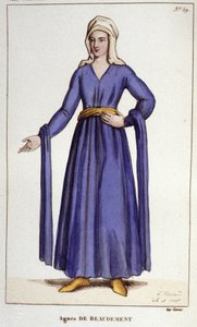 Agnès De Baudement, Dame de Braine (1130-1218). by Unknown artist