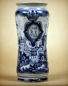Albarello: pharmacy vase by Unknown artist