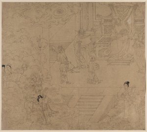 Album of Daoist and Buddhist Themes: Kings of Hells: Leaf 32 by Unknown artist