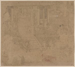 Album of Daoist and Buddhist Themes: Kings of Hells: Leaf 37 by Unknown artist