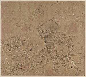 Album of Daoist and Buddhist Themes: Search the Mountain: Leaf 42 by Unknown artist