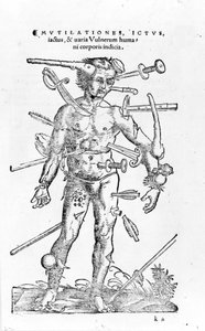All kinds of traumatic war injuries by Unknown artist