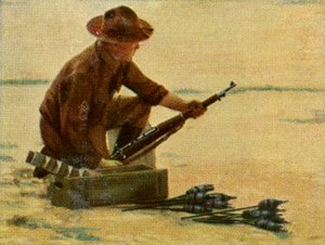 American Infantryman with Rifle Grenades