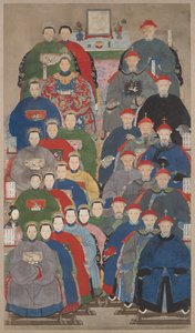 Ancestor Group Portrait by Unknown artist