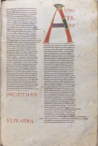 Anno Tertio: Incipit Daniel Prophet (Incipit of the Book of the Prophet Daniel, 11th Century)