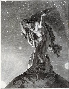 Atlas supporting the sky