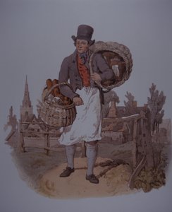 Baker Delivering Bread, Early 19th Century by Unknown artist