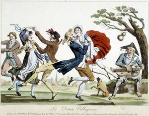 Ball: Village Dance - n.d., late 18th century, Carnavalet