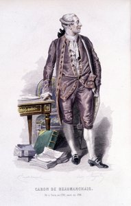 Baron de Beaumarchais (1732-1799) by Unknown artist