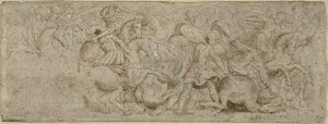 Battle Scene by Unknown artist