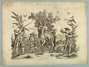 Bird Hunting by Unknown artist