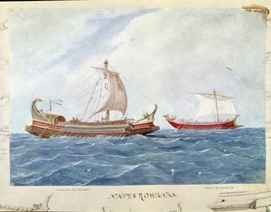 Bireme type gallery under the Roman Republic by Unknown artist