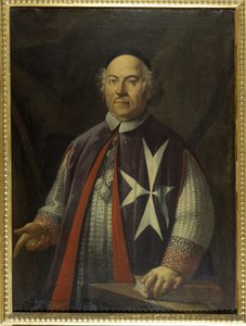 Bishop Giacomo Cannaves (1713-1722), Maltese art by Unknown artist