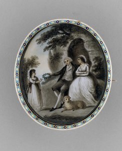 Brooch, c.1800 by Unknown artist